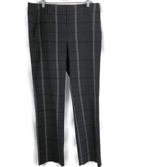 tall plaid trousers